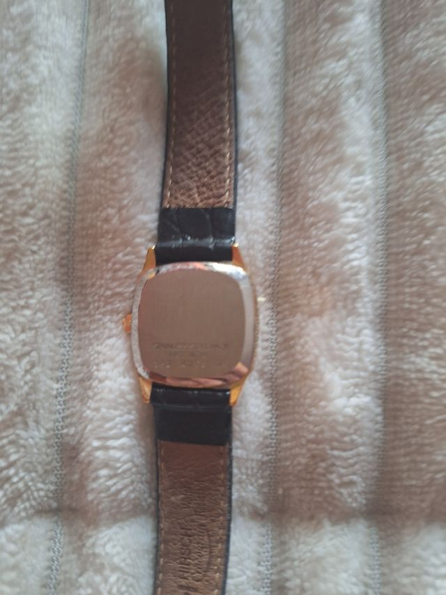 Certina dorado | Reloj cuarzo mujer chapado oro