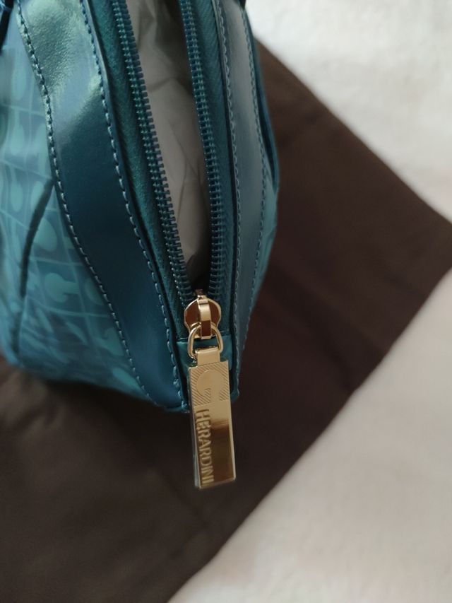 Borsa Gherardini blu nuova