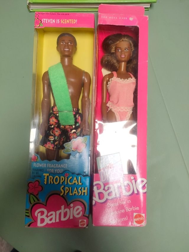 BARBIE Y KEN STEVEN NUEVOS EN CAJA
