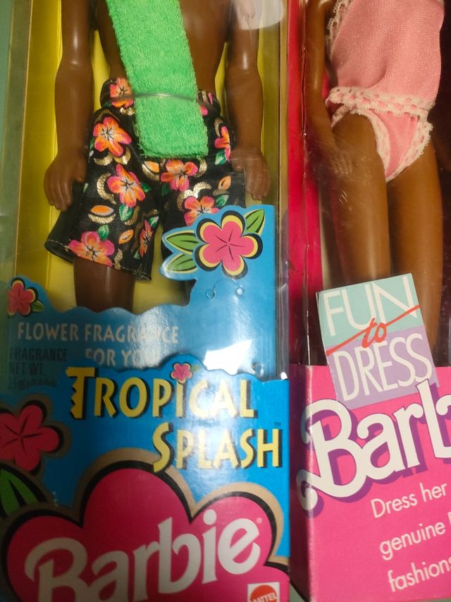 BARBIE Y KEN STEVEN NUEVOS EN CAJA