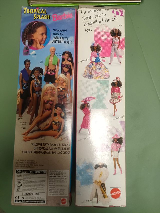 BARBIE Y KEN STEVEN NUEVOS EN CAJA