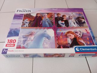Puzzle Frozen 180 pezzi Clementoni