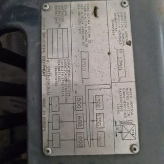 Carretilla elevadora a gas butano TOYOTA