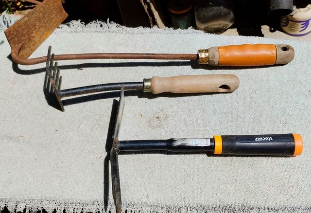 Herramientas para jardinería, huerto, etc