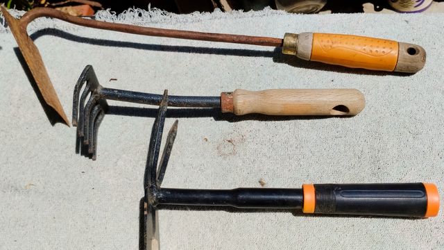 Herramientas para jardinería, huerto, etc
