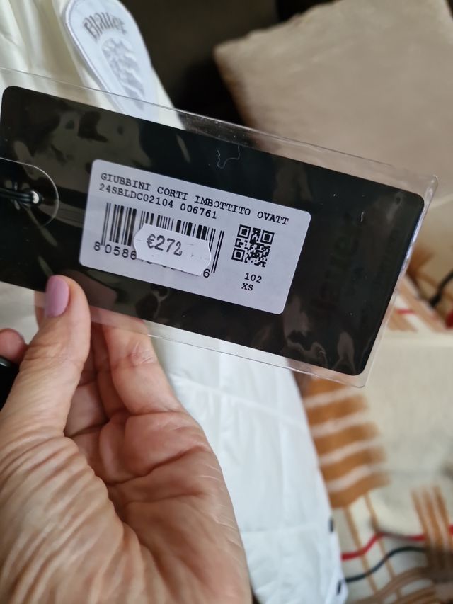 Chaqueta Blauer blanca acolchada