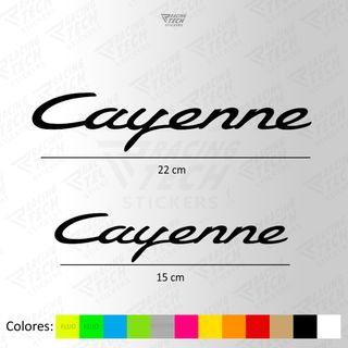 Pegatinas Porsche Cayenne