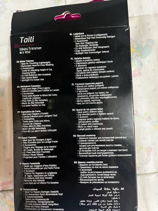 Taiti BLS 1052 - Recortadora Bikini a estrenar