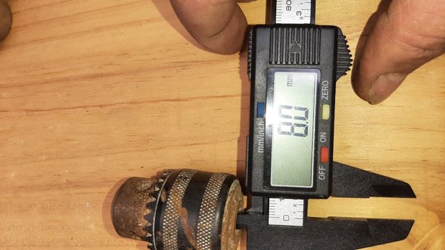 Cabeza de taladro antigua