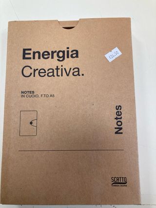 Blocco notes cuoio A5 Scatto