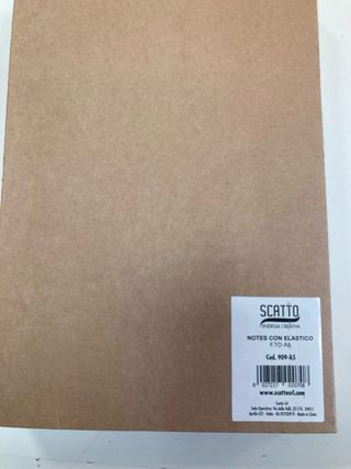 Blocco notes cuoio A5 Scatto