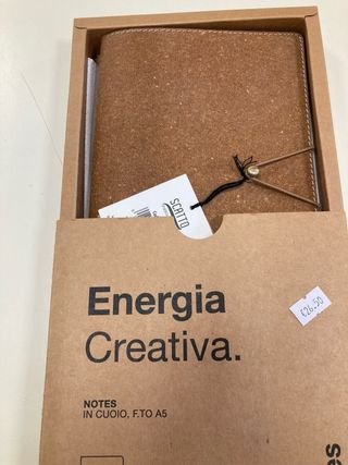 Blocco notes cuoio A5 Scatto