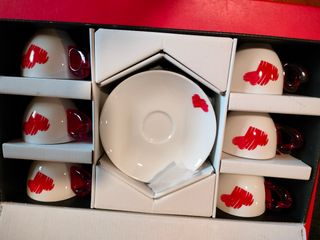 Set 6 tazzine Guzzini Love