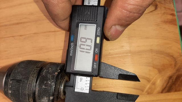 Cabeza de taladro antigua