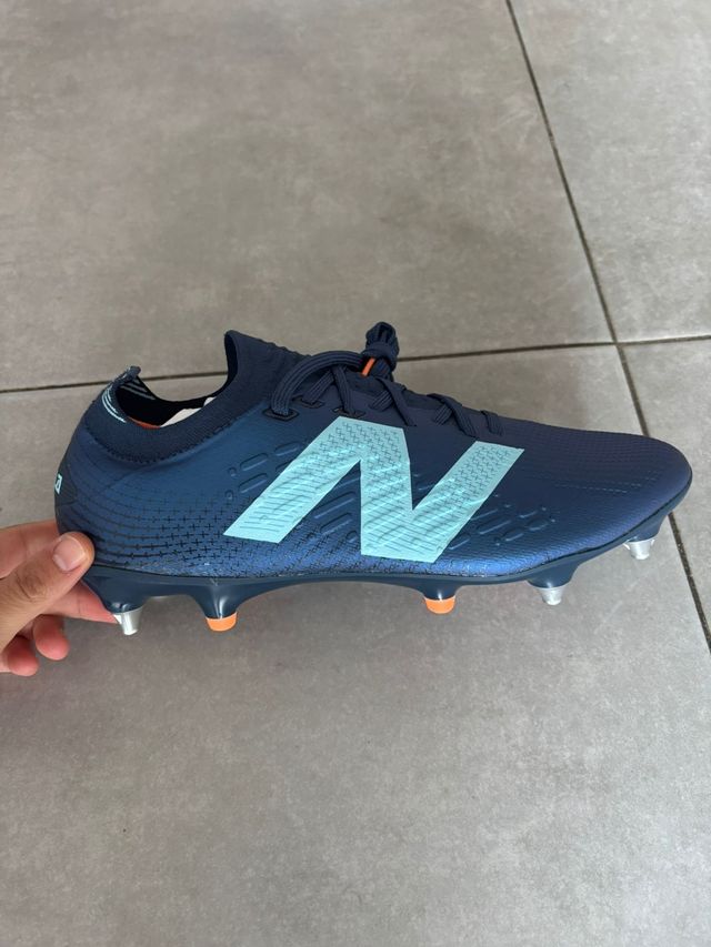 Botas fútbol New Balance Tekela - Azul