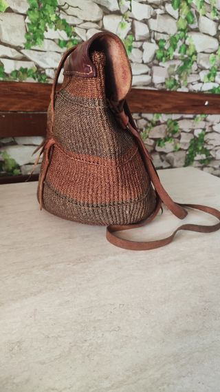 Borsa a spalla in cuoio