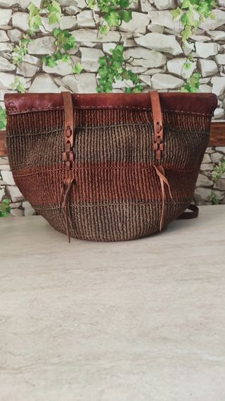 Borsa a spalla in cuoio