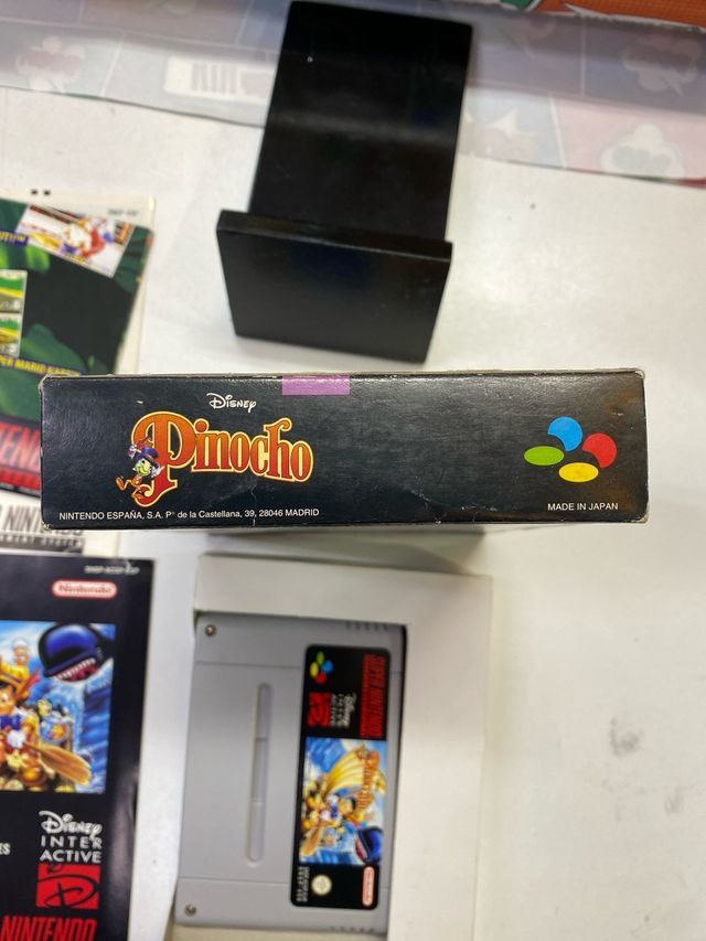 Super Nintendo - Disney Pinocho PAL