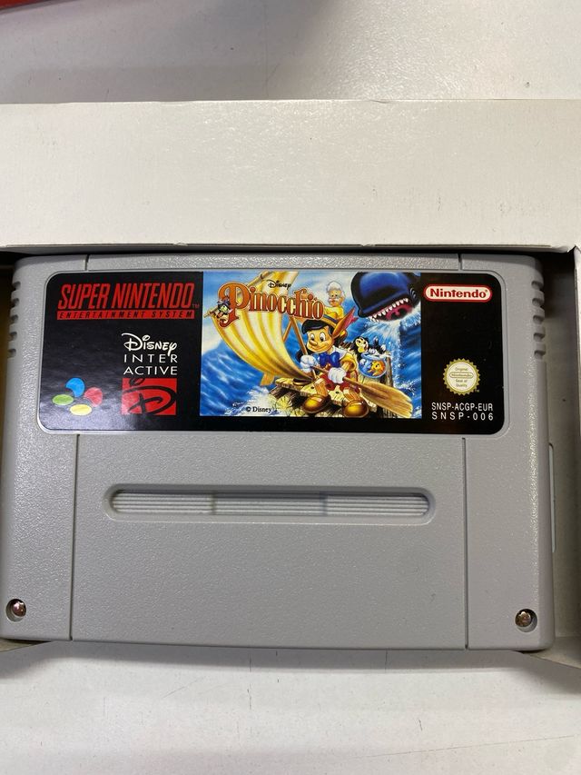 Super Nintendo - Disney Pinocho PAL