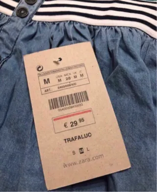 VESTIDO ZARA NUEVO