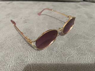 Gafas miu miu doradas-moradas