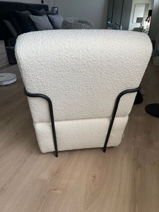 Butaca Kave Home blanca