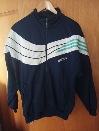 Chaqueta Adidas Vintage Azul