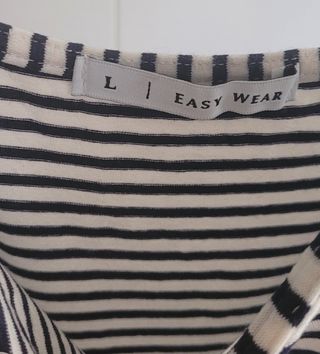 Mono rayas blanco-negro easy wear L
