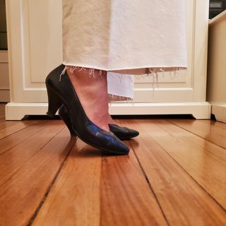 Zapatos de salón Mauricio, Azul Marino, talla 36