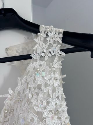 Vestido novia blanco - Talla M