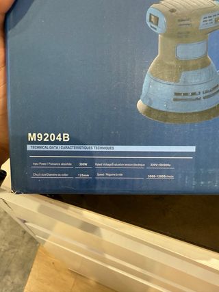Lijadora Eléctrica M9204B - 300W