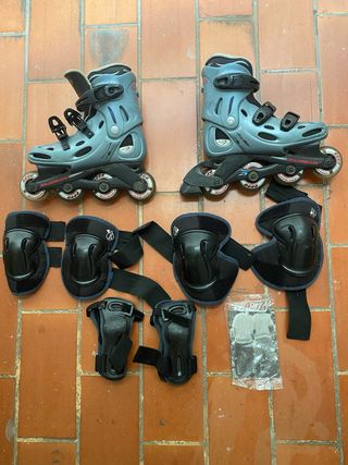 Patines Rollerblade + protecciones