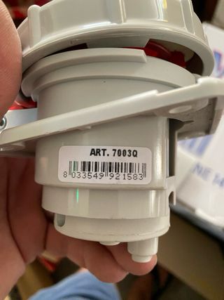 Presa industriale ROSICE 16A IP67