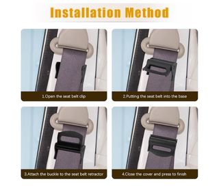 Ajustadores de clip de Cinturón Seguridad Coche