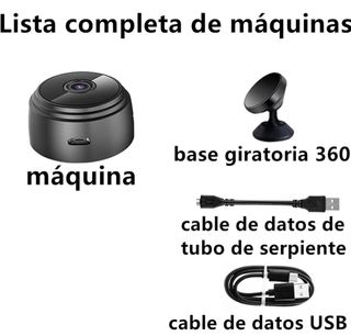 Mini Cámara Espía WiFi 1080P