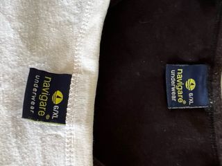 2 Maglie Navigare  mis. 6 - Bianca e Nera