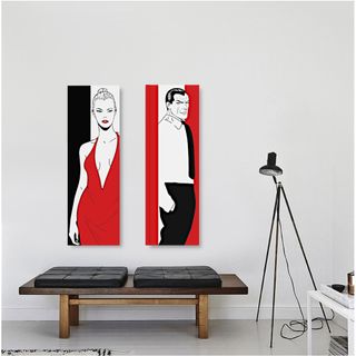 Quadri Diabolik Eva Kant - Dipinti a mano