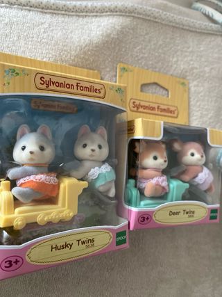 Sylvanian Families: Gemelli Husky & Cervo