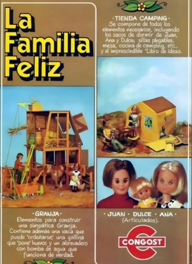 Muñecos Familia Feliz Mattel