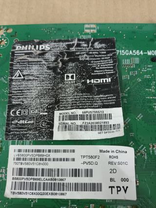 715GA564-M01-B00-005Y, de PHILIPS 58PUS755, (M-315