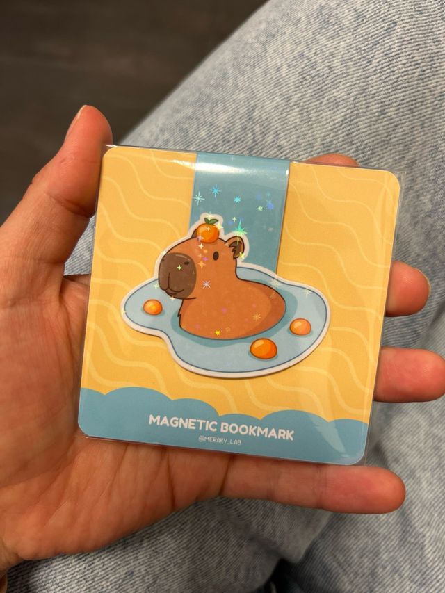 Segnalibro Capibara Magnetico piscina