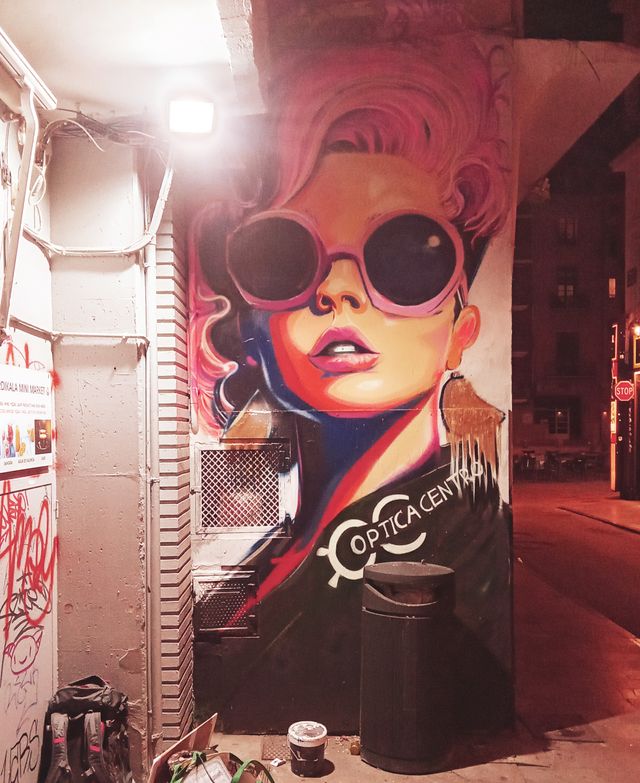 Graffiti Mural escaparate negocio pintordecorador