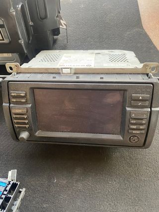 BMW E46 GPS original con cableado y pantalla 