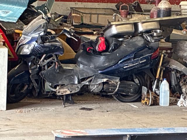 Suzuki Burgman 650: piezas