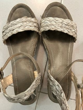 Sandalias cuña Alma Blue nº36