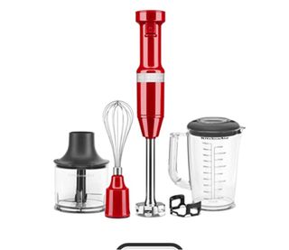Batidora BRAZO KitchenAid roja