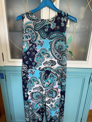 Mono largo estampado paisley