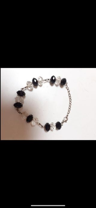 Bracciale nero e bianco