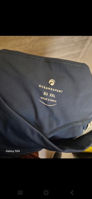 Leggins Oceansapart blu scuro 