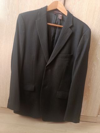 Traje Zara hombre negro